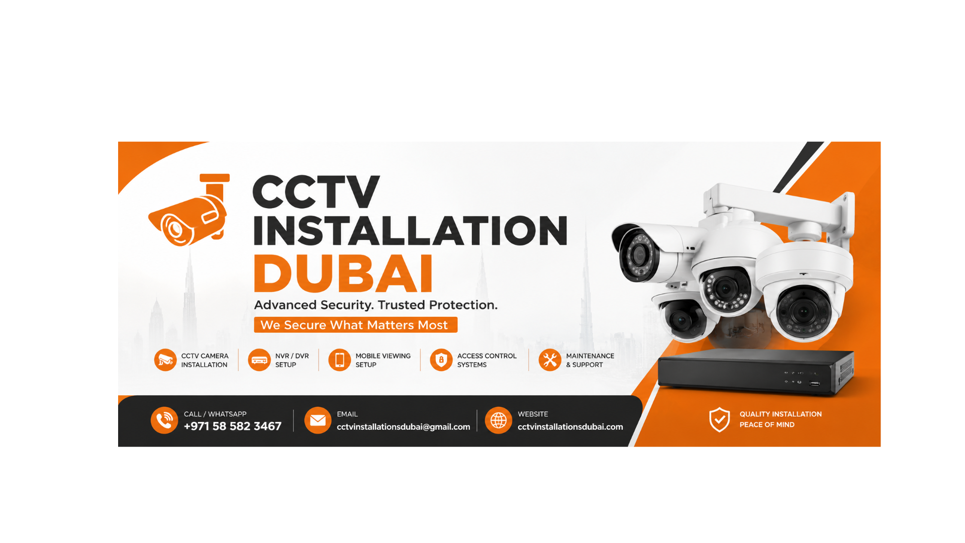 CCTV Installation Dubai