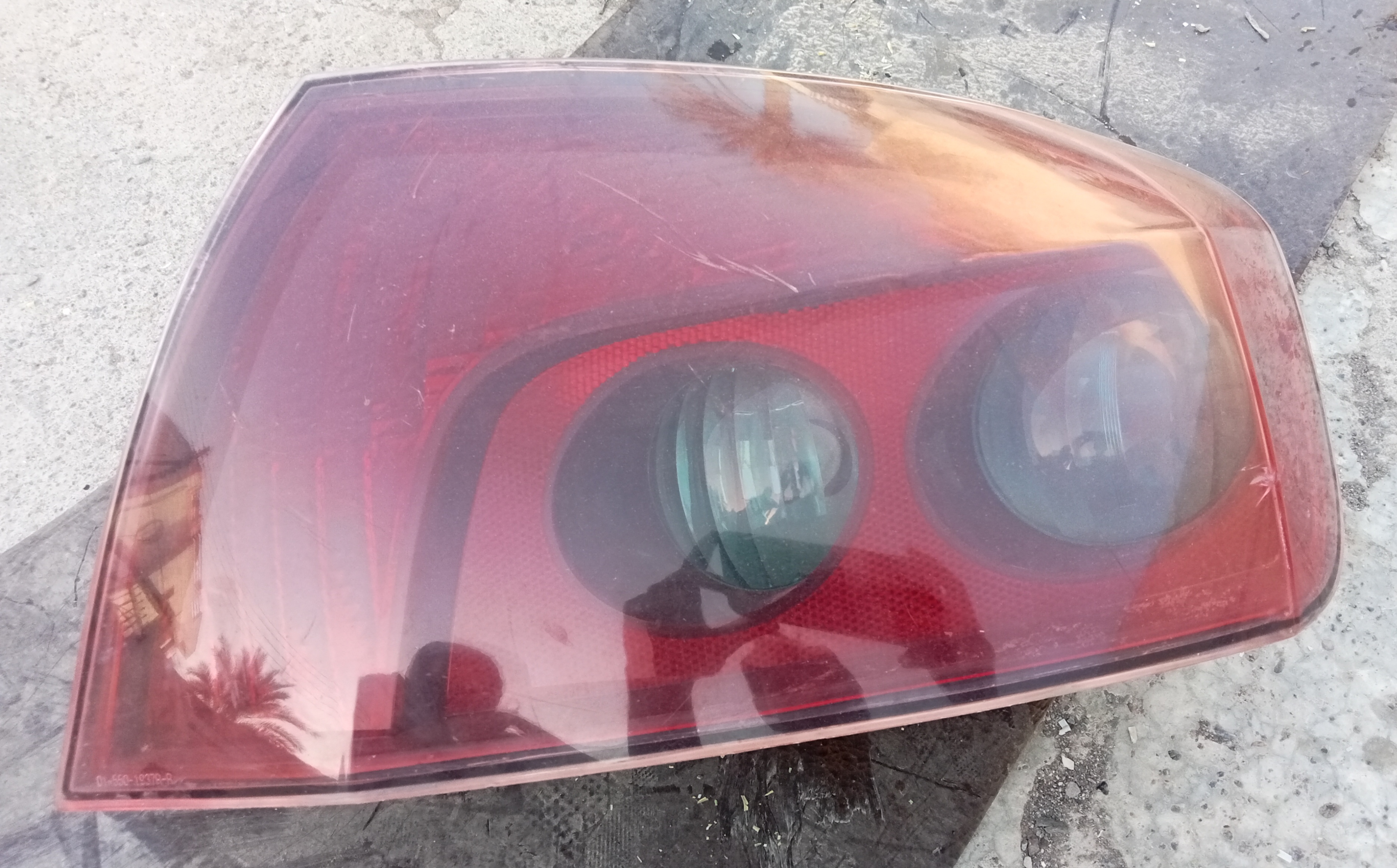 Peugeot 407 tailights