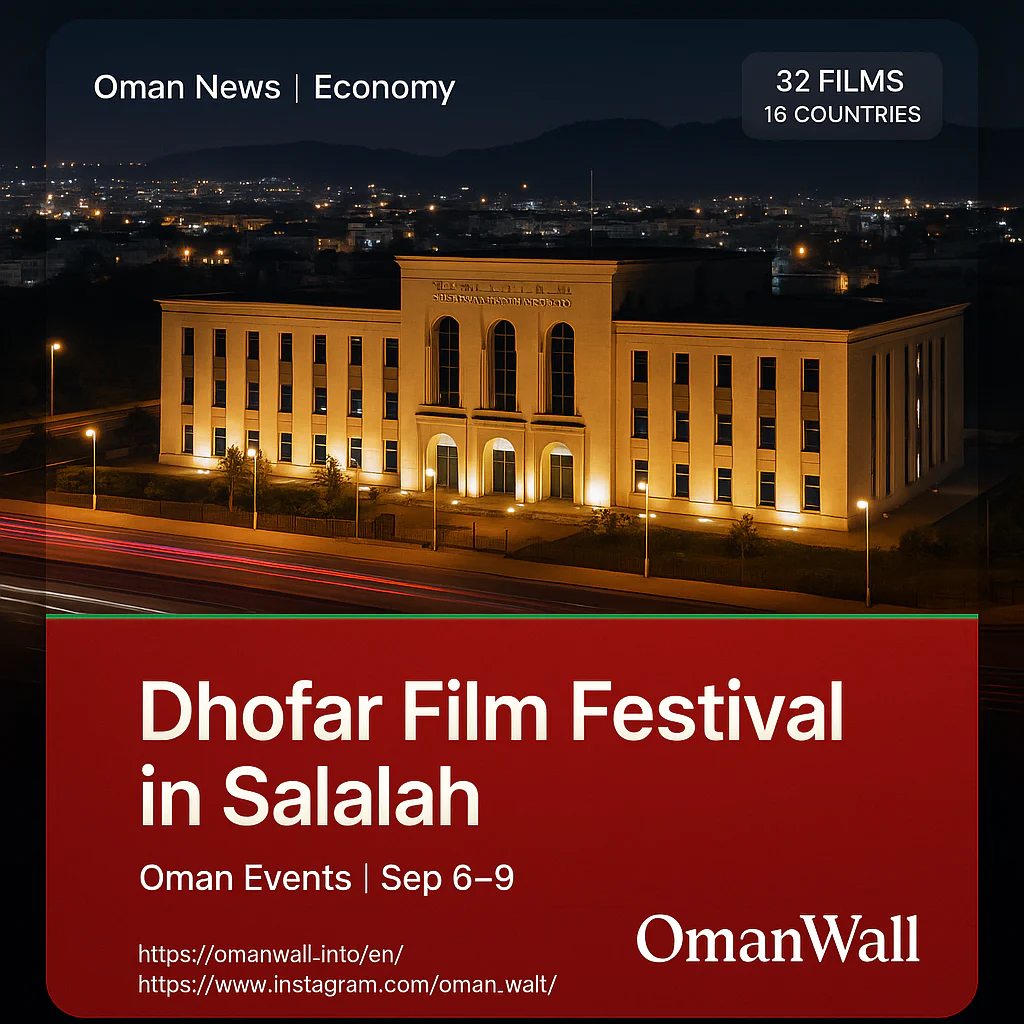Salalah to host Dhofar International Film Festival on September 6–9