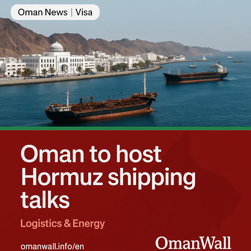 Iran confirms Oman talks on Strait of Hormuz shipping route