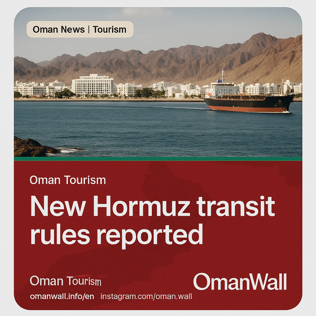 Report: Iran introduces new Strait of Hormuz transit and vessel insurance requirements